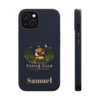 Personalized Canoeing Sheep Phone Case — Magnetic Impact-Resistant