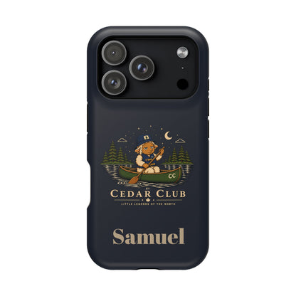 Personalized Canoeing Sheep Phone Case — Magnetic Impact-Resistant