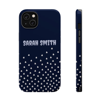 Halloween Ghost Magnetic Impact Phone Case — Custom Name