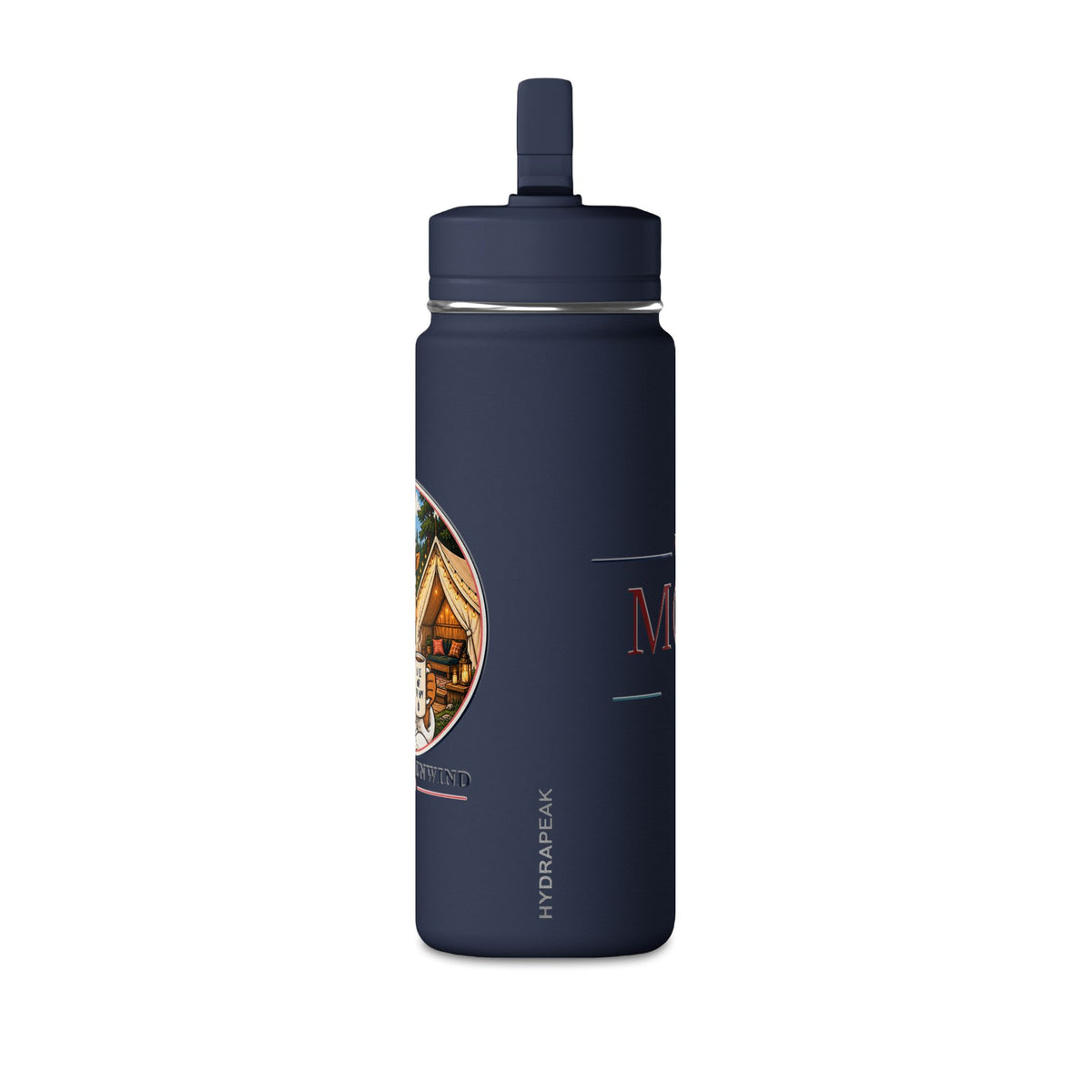 Glamp & Unwind 20oz Water Bottle — Insulated Mini Bottle