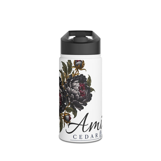 Floral Stainless Steel Water Bottle