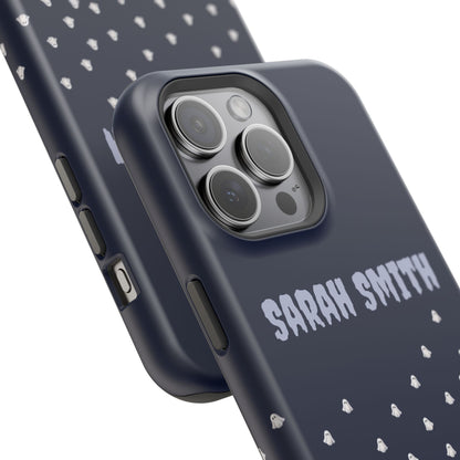 Halloween Ghost Magnetic Impact Phone Case — Custom Name