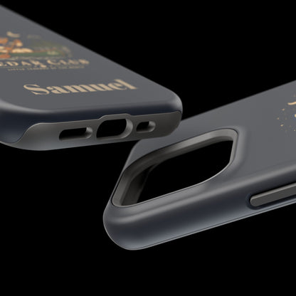 Personalized Canoeing Sheep Phone Case — Magnetic Impact-Resistant