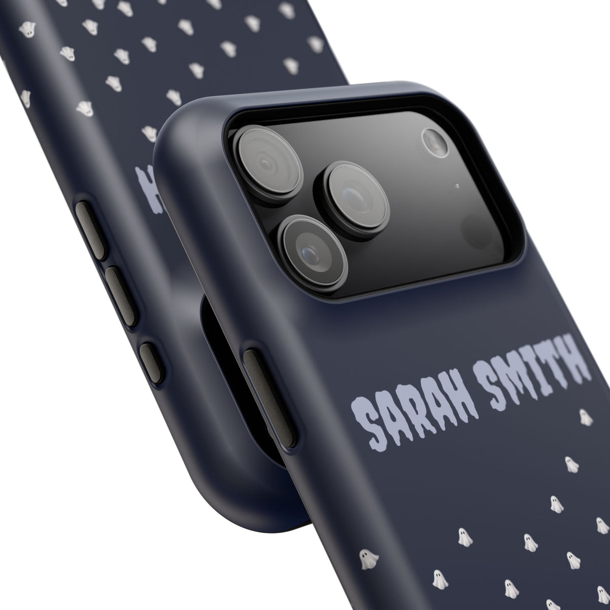Halloween Ghost Magnetic Impact Phone Case — Custom Name