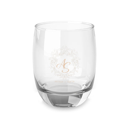 Monogram Whiskey Glass — Personalized Initials Lowball Glass