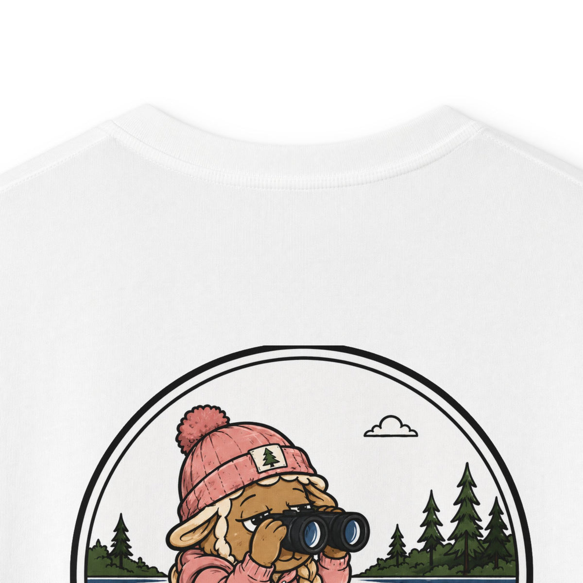 Loon Watcher Sheep Kids T-shirt
