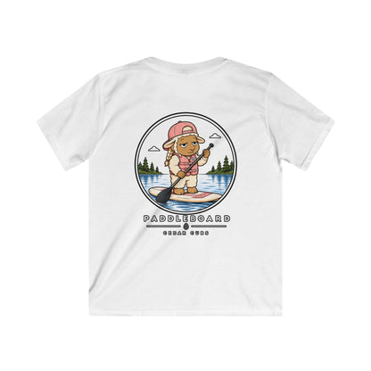 Paddle Board Sheep Kids T-shirt