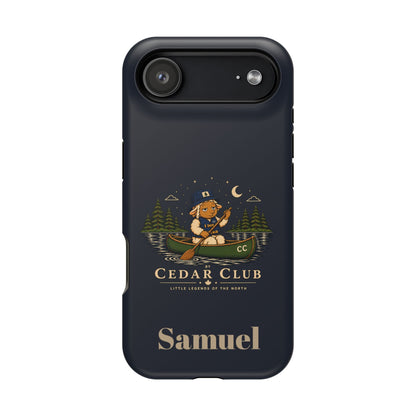 Personalized Canoeing Sheep Phone Case — Magnetic Impact-Resistant