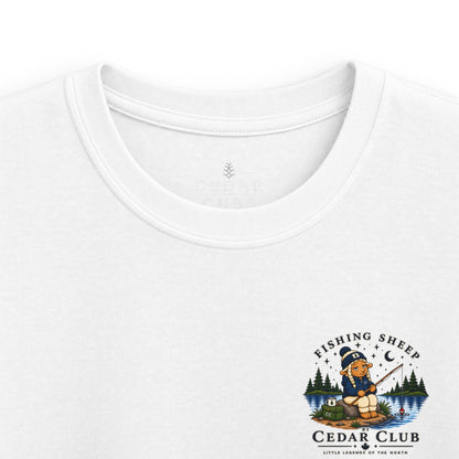 Fishing Sheep Kids T-shirt
