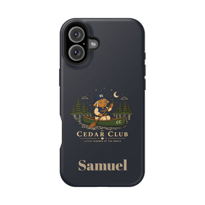 Personalized Canoeing Sheep Phone Case — Magnetic Impact-Resistant