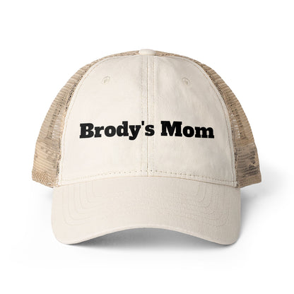 Women's Washed Mesh-Back Cap