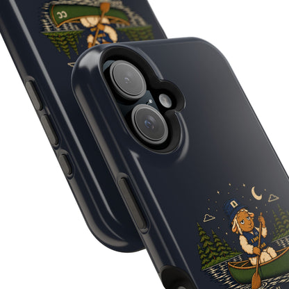 Personalized Canoeing Sheep Phone Case — Magnetic Impact-Resistant