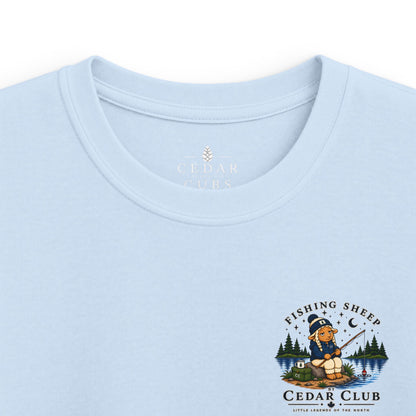 Fishing Sheep Kids T-shirt