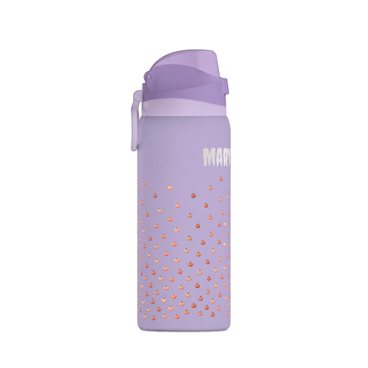 Personalized 32oz Insulated Water Bottle — Pumpkins