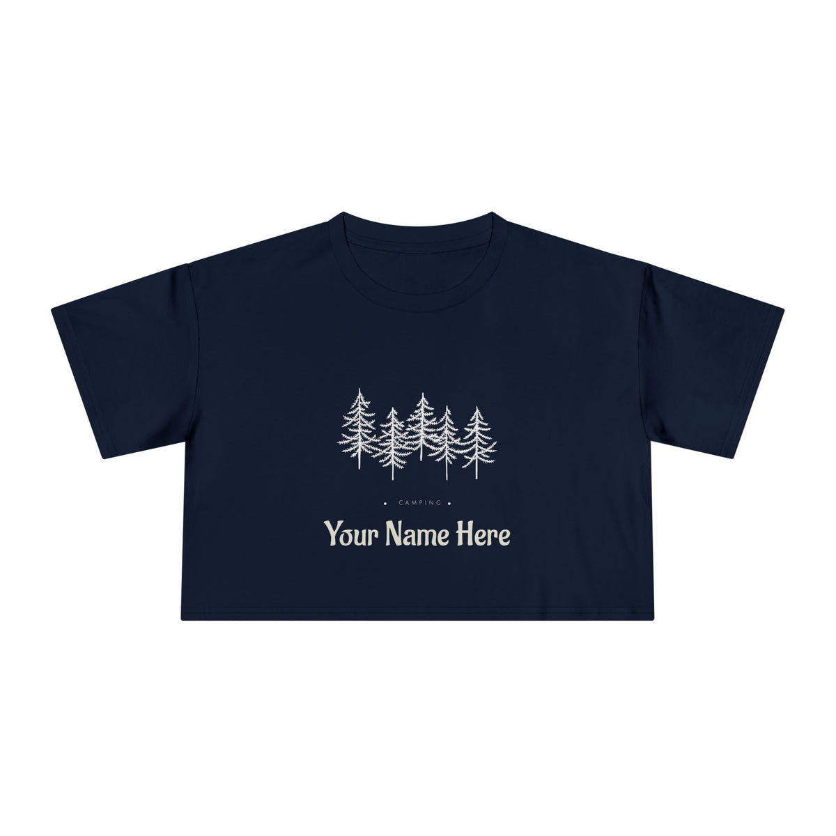 Personalized Crop Tee