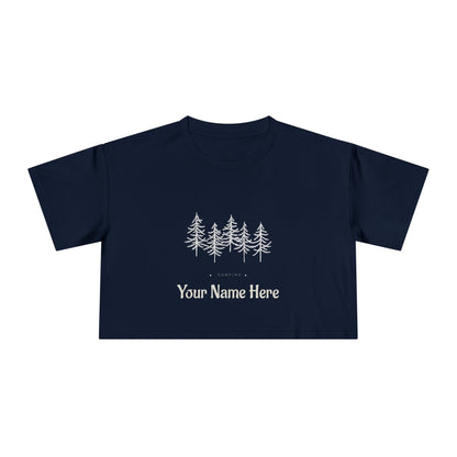 Personalized Crop Tee