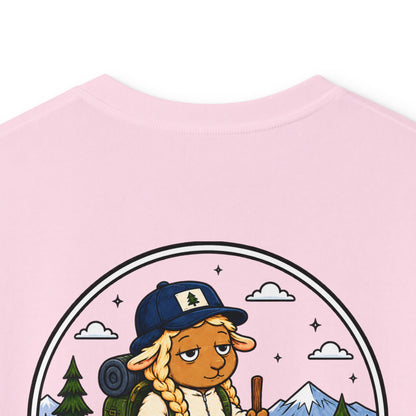 Hiking Sheep Kids T-shirt