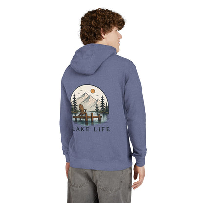 Lake Life Hoodie — Personalized Cozy French Terry Pullover