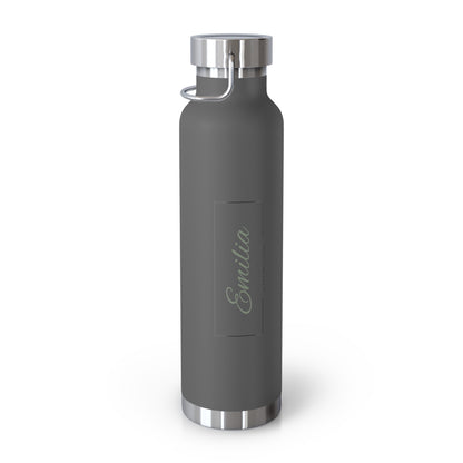 Copper Vacuum Insulated Bottle, 22oz - Family Crest
