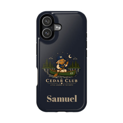Personalized Canoeing Sheep Phone Case — Magnetic Impact-Resistant