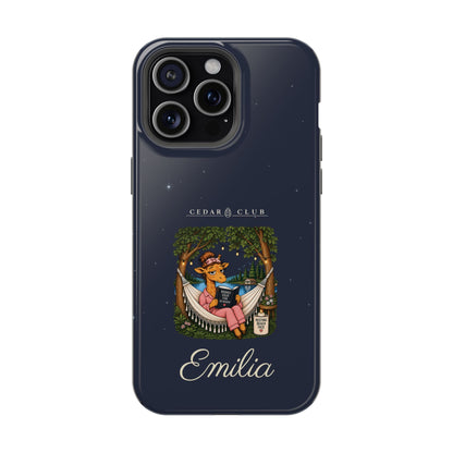 Personalized Resting Beach Face Phone Case — Magnetic Impact-Resistant