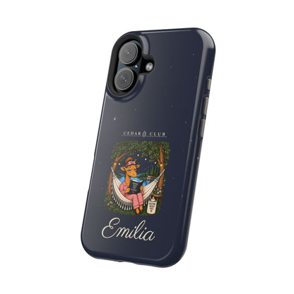 Personalized Resting Beach Face Phone Case — Magnetic Impact-Resistant