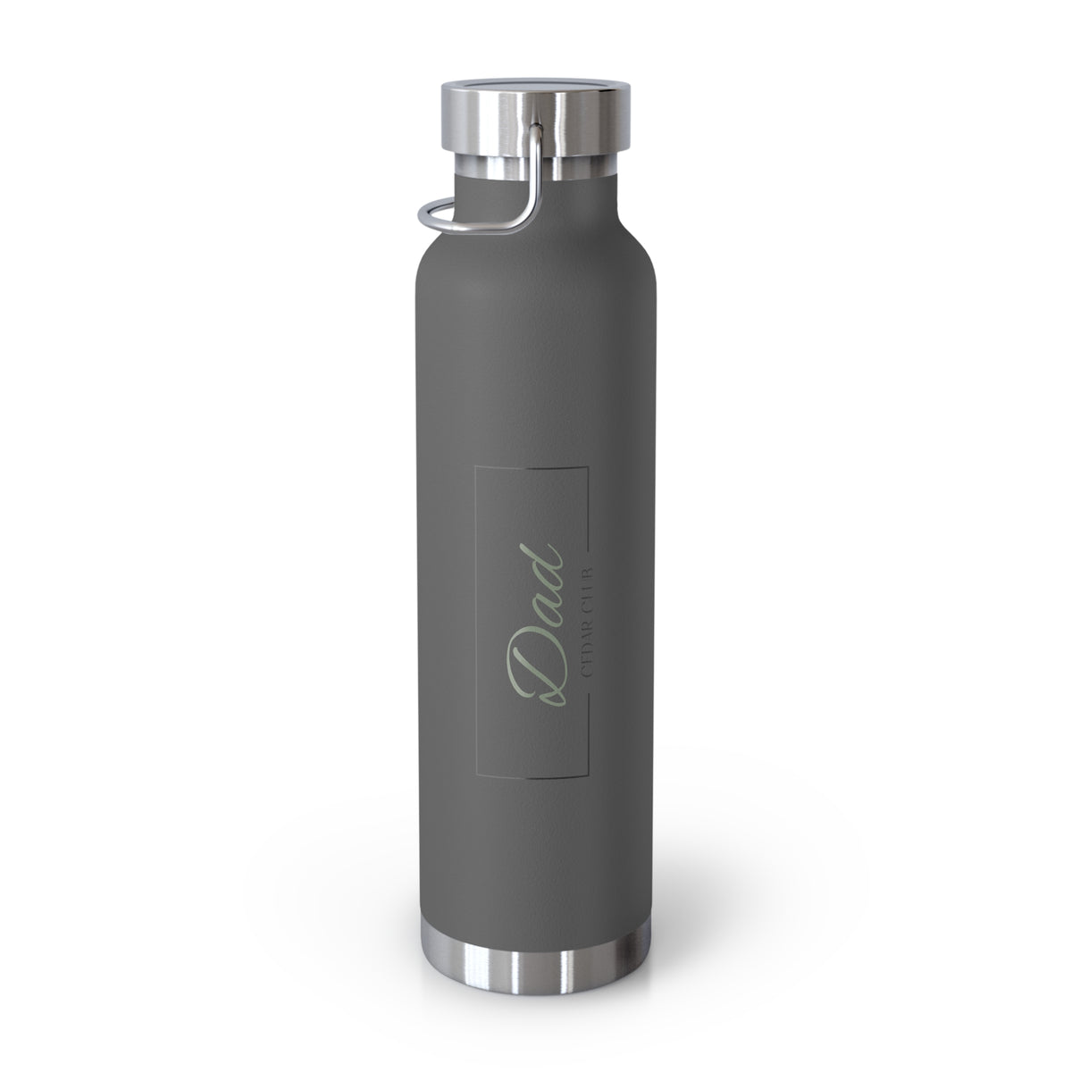 Copper Vacuum Insulated Bottle, 22oz - Trust the Captain