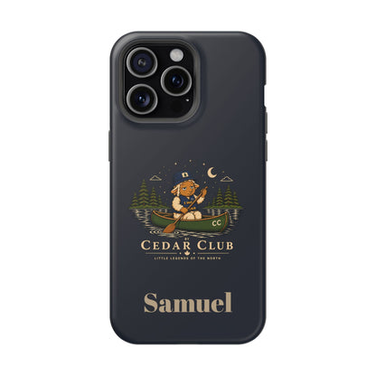 Personalized Canoeing Sheep Phone Case — Magnetic Impact-Resistant