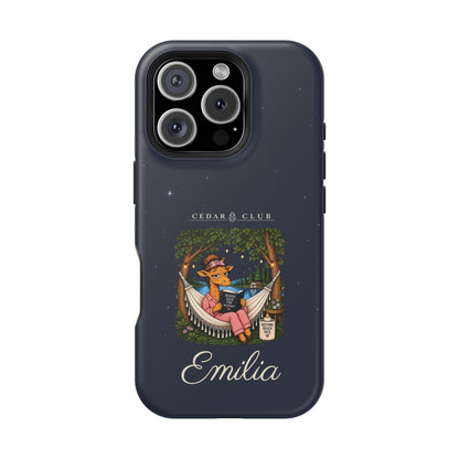 Personalized Resting Beach Face Phone Case — Magnetic Impact-Resistant