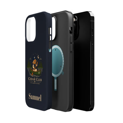 Personalized Canoeing Sheep Phone Case — Magnetic Impact-Resistant