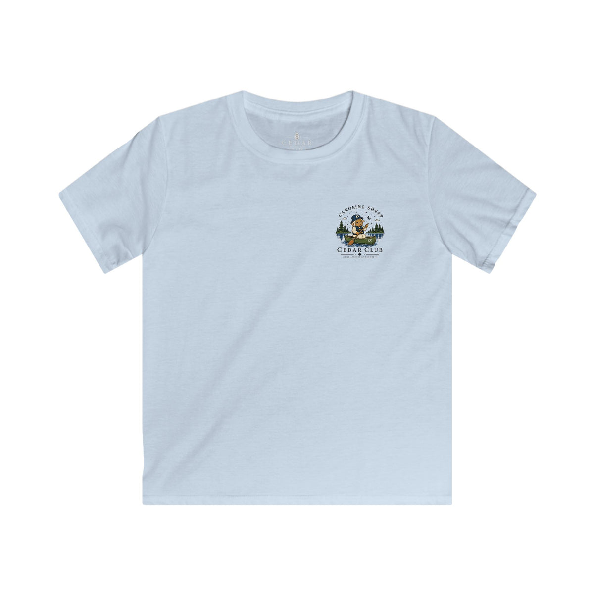Canoe Sheep Kids T-shirt
