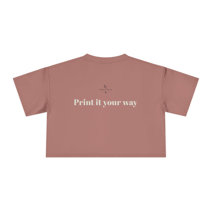 Personalized Crop Tee