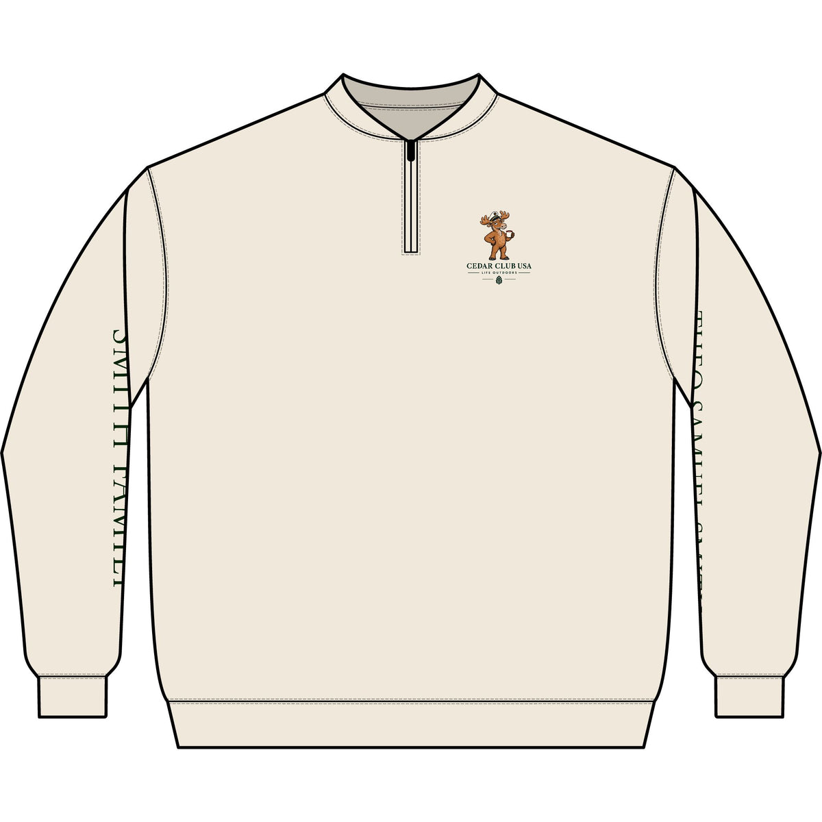 Professional Captain Q-Zip Sweatshirt