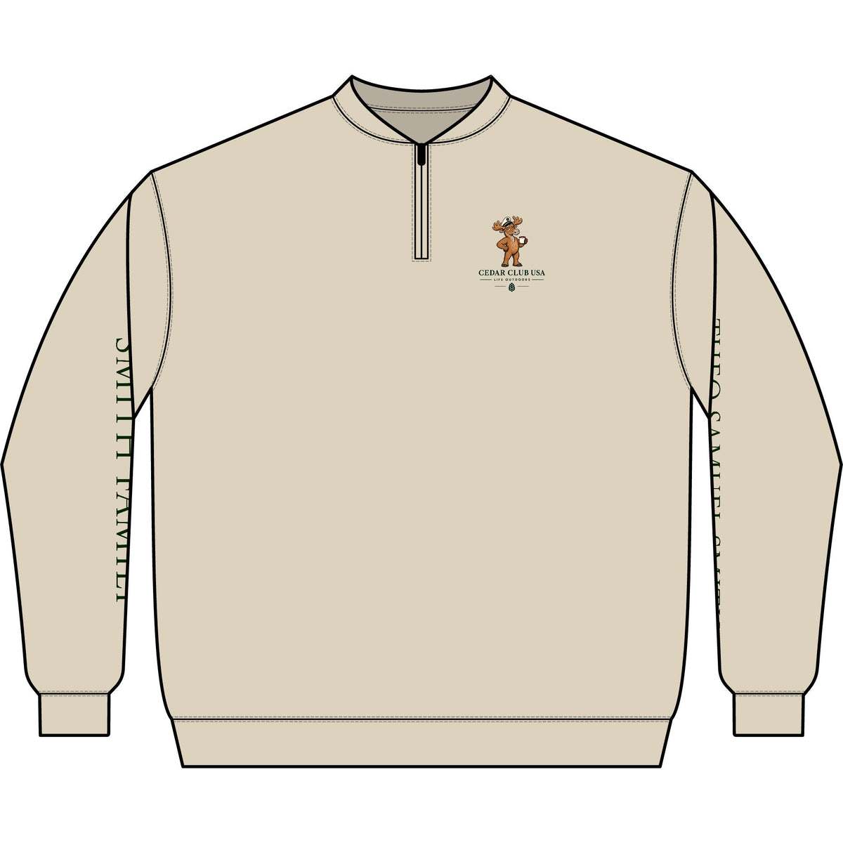 Professional Captain Q-Zip Sweatshirt