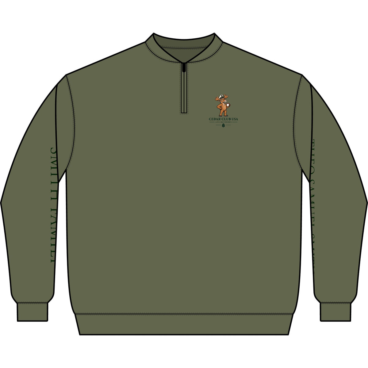 Professional Captain Q-Zip Sweatshirt