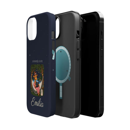 Personalized Resting Beach Face Phone Case — Magnetic Impact-Resistant