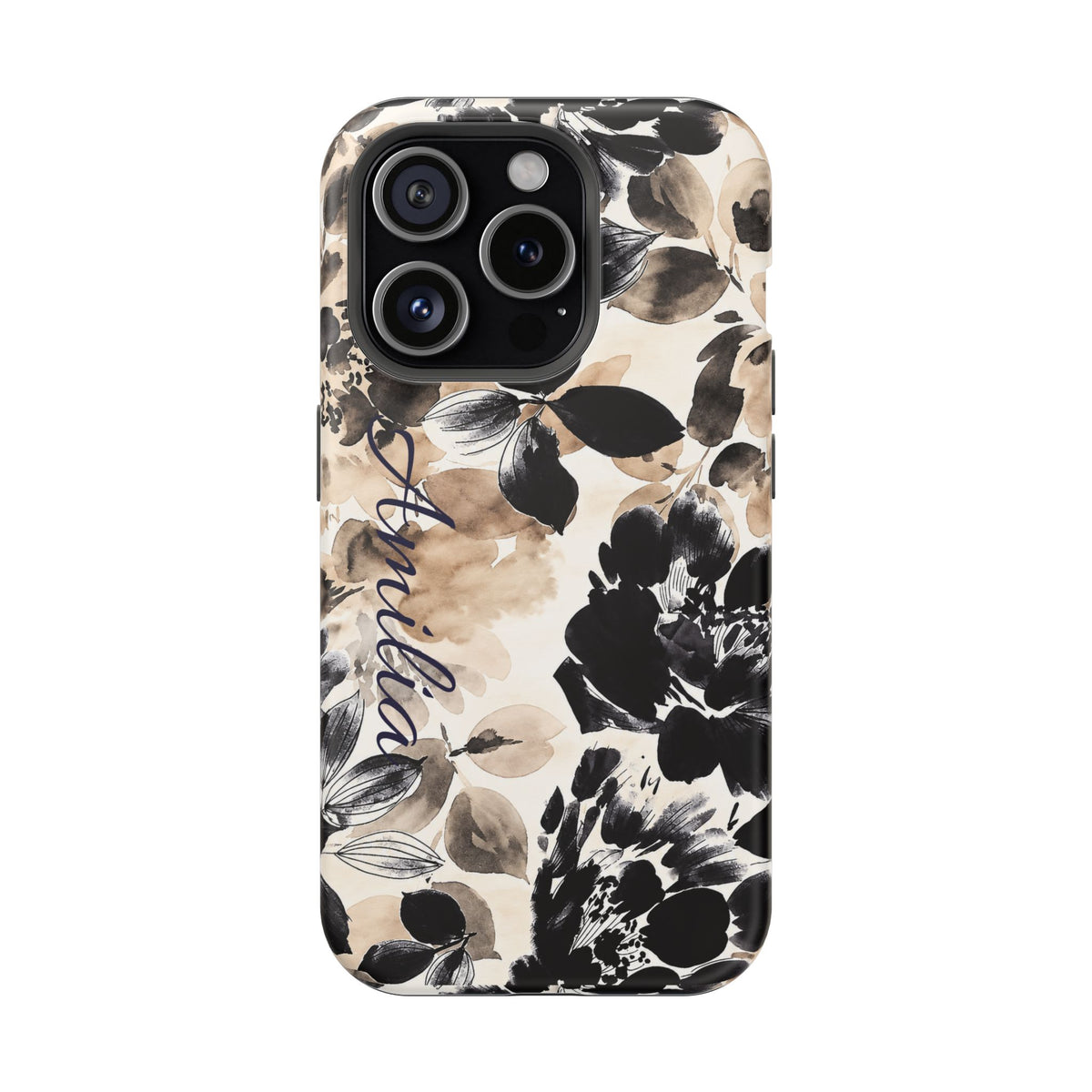 Floral Watercolor Magnetic Impact Phone Case