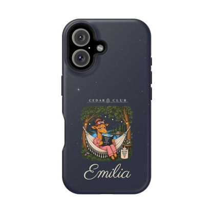 Personalized Resting Beach Face Phone Case — Magnetic Impact-Resistant