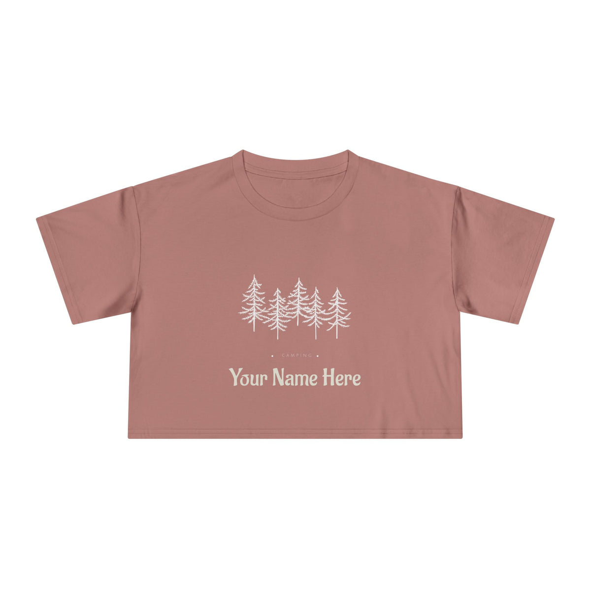 Personalized Crop Tee