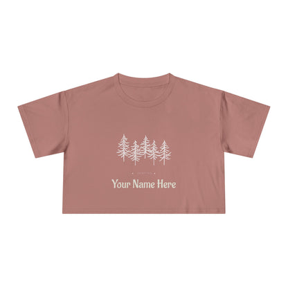 Personalized Crop Tee