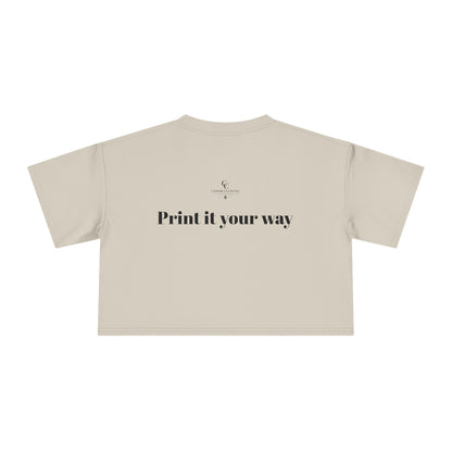 Personalized Crop Tee
