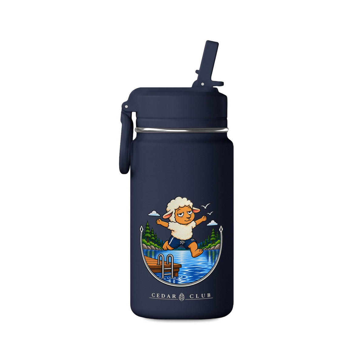 Dock Jump Mini Water Bottle — 14oz Kids/Travel Bottle