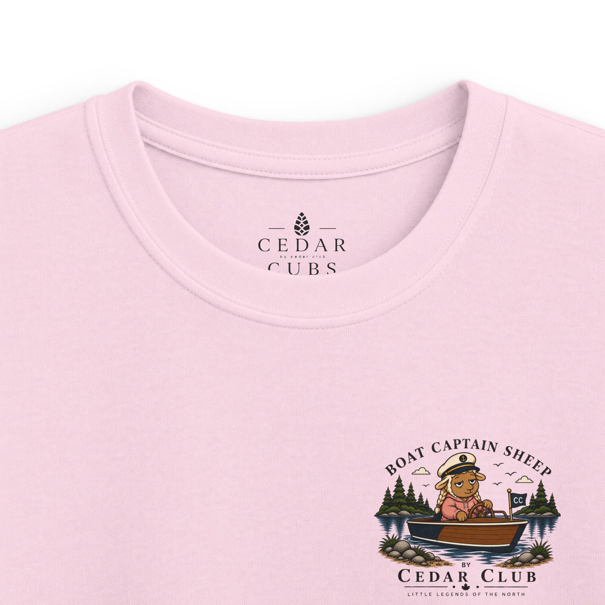 Boat Captain Sheep Kids T-shirt
