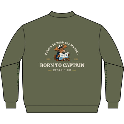 Born to Captain Q-Zip Sweatshirt