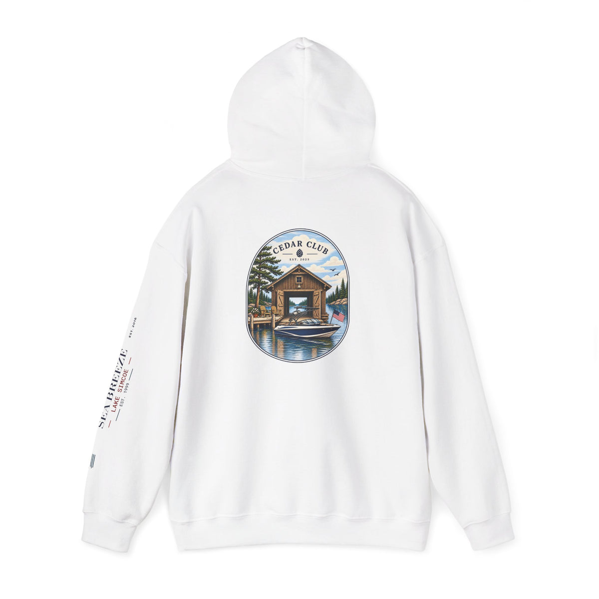 Wakeboat Heavy Blend™ Hooded Sweatshirt
