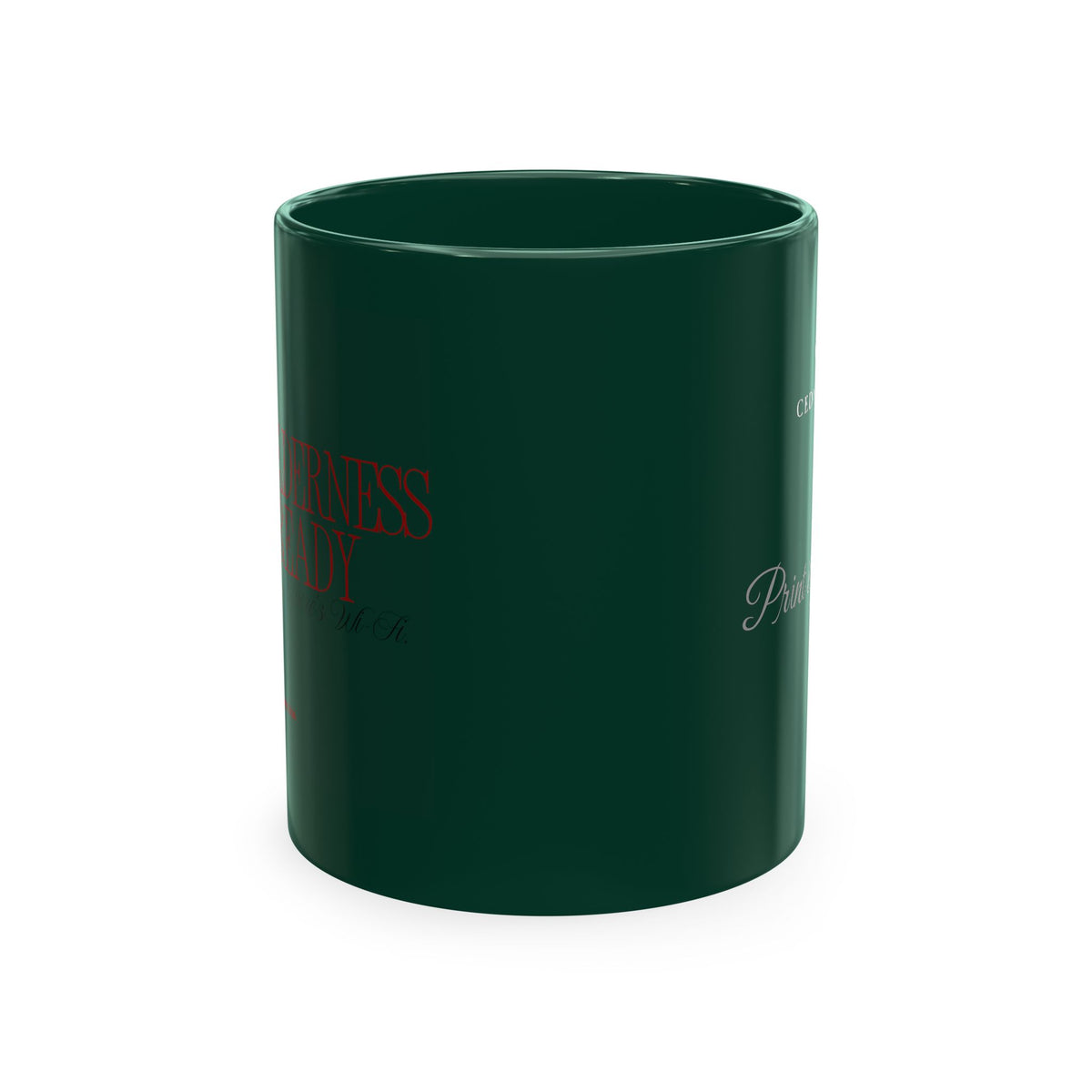 Traditional Ceramic Mug - Wilderness Ready