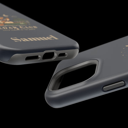 Personalized Canoeing Sheep Phone Case — Magnetic Impact-Resistant