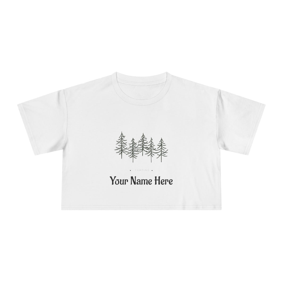 Personalized Crop Tee