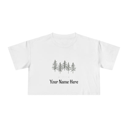 Personalized Crop Tee