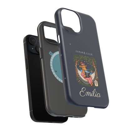 Personalized Resting Beach Face Phone Case — Magnetic Impact-Resistant
